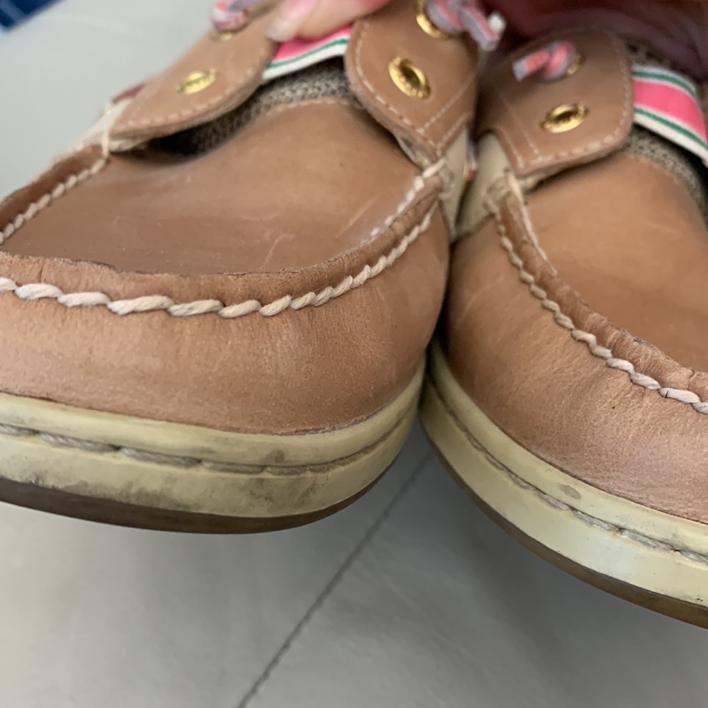 Sperry Top-Sider Bluefish Tie-Free Boat Shoe, Linen - Picture 10 of 11